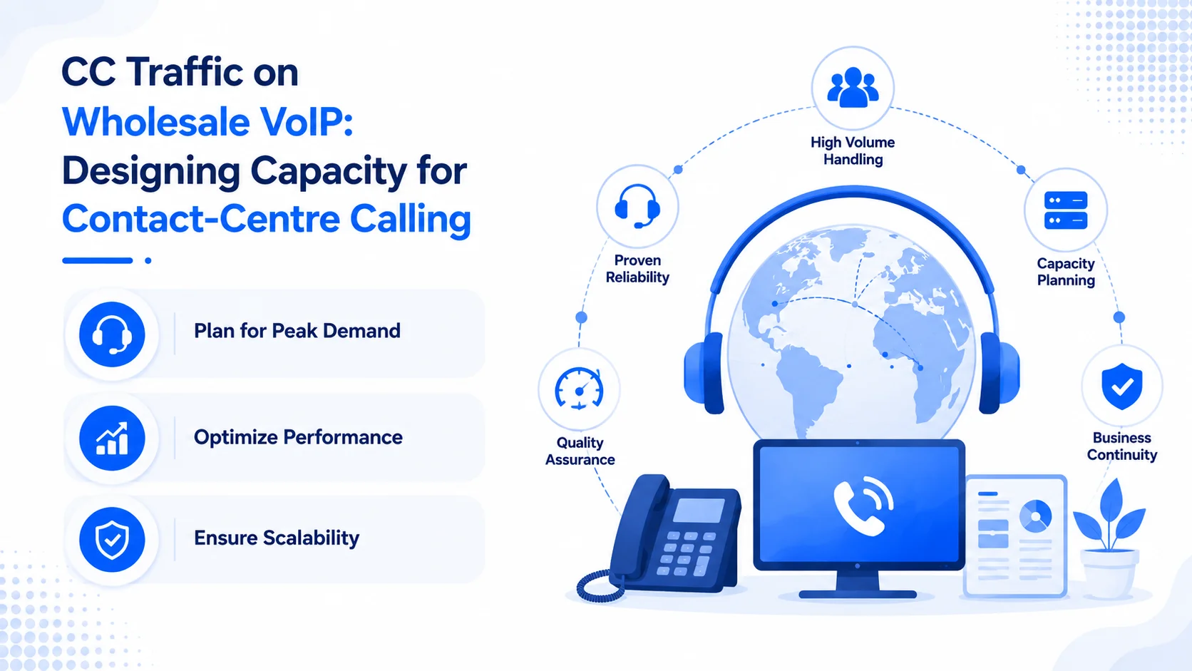 CC Traffic on Wholesale VoIP: Designing Capacity for Contact-Centre Calling