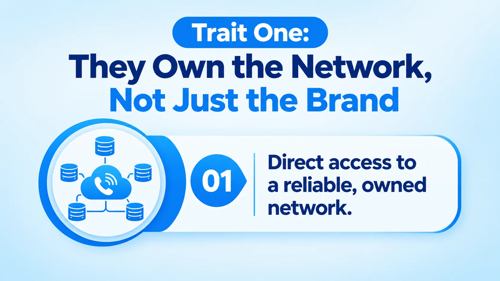 Trait One: They Own the Network, Not Just the Brand