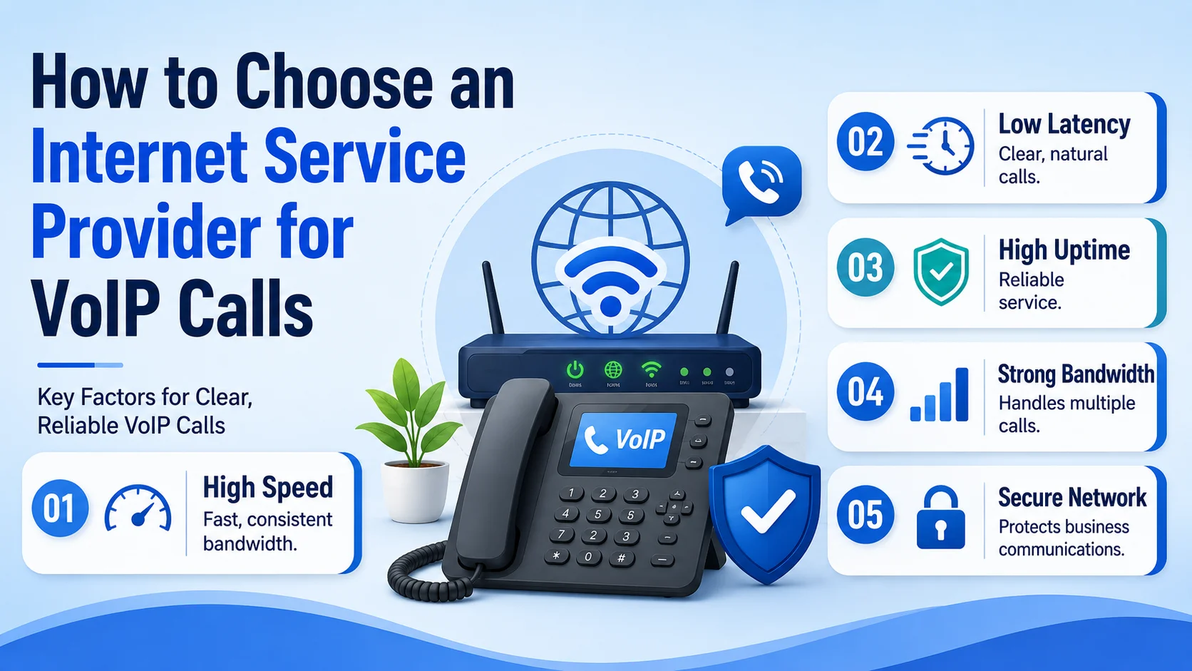 How to Choose an Internet Service Provider for VoIP Calls