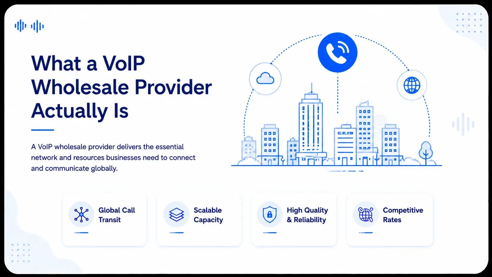 What a VoIP Wholesale Provider Actually Is