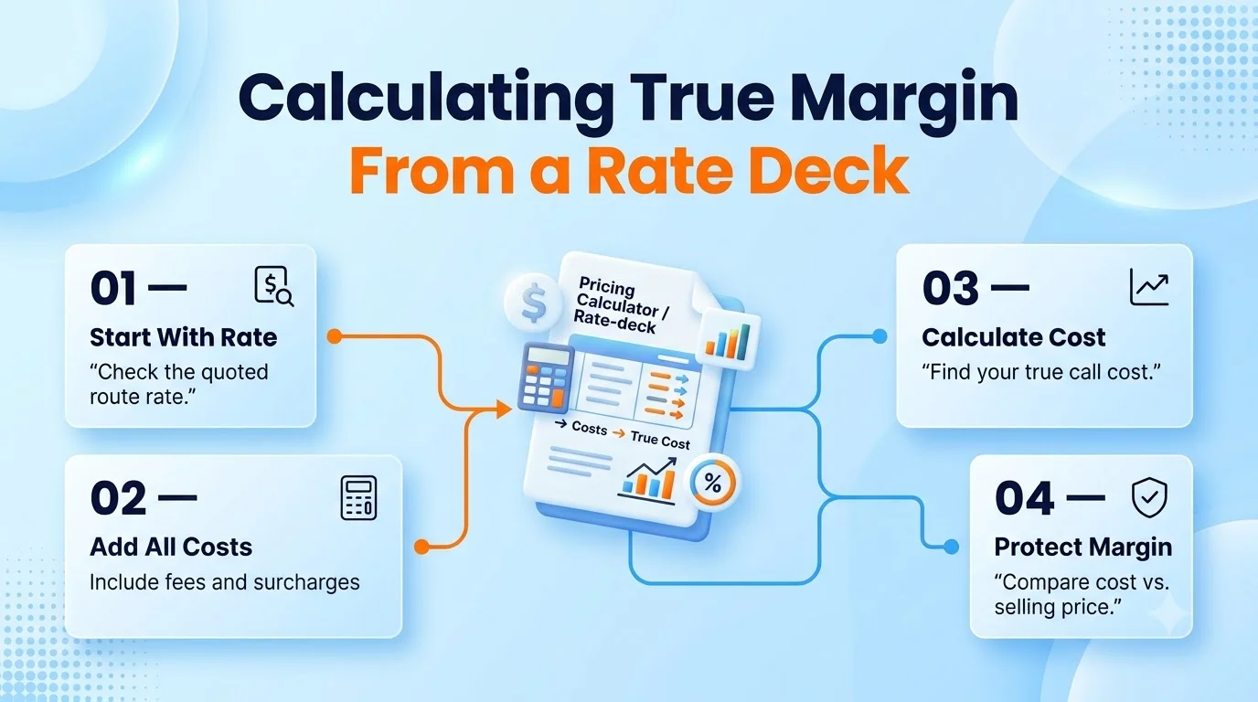 Calculating True Margin From a Rate Deck