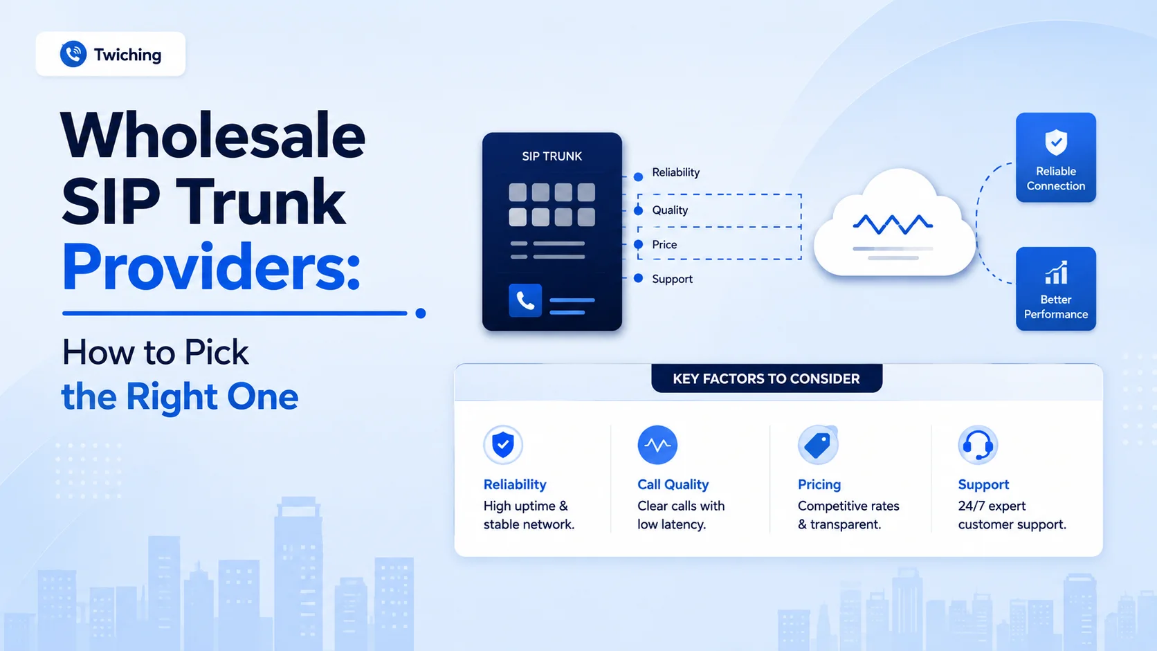 Wholesale SIP Trunk Providers: How to Pick the Right One
