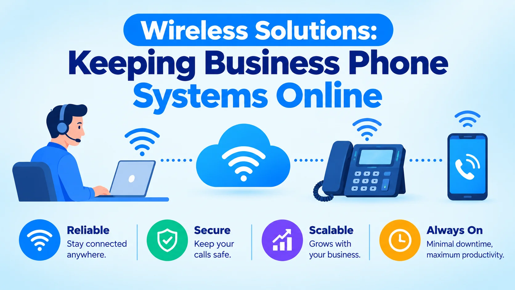 Wireless Solutions: Keeping Business Phone Systems Online