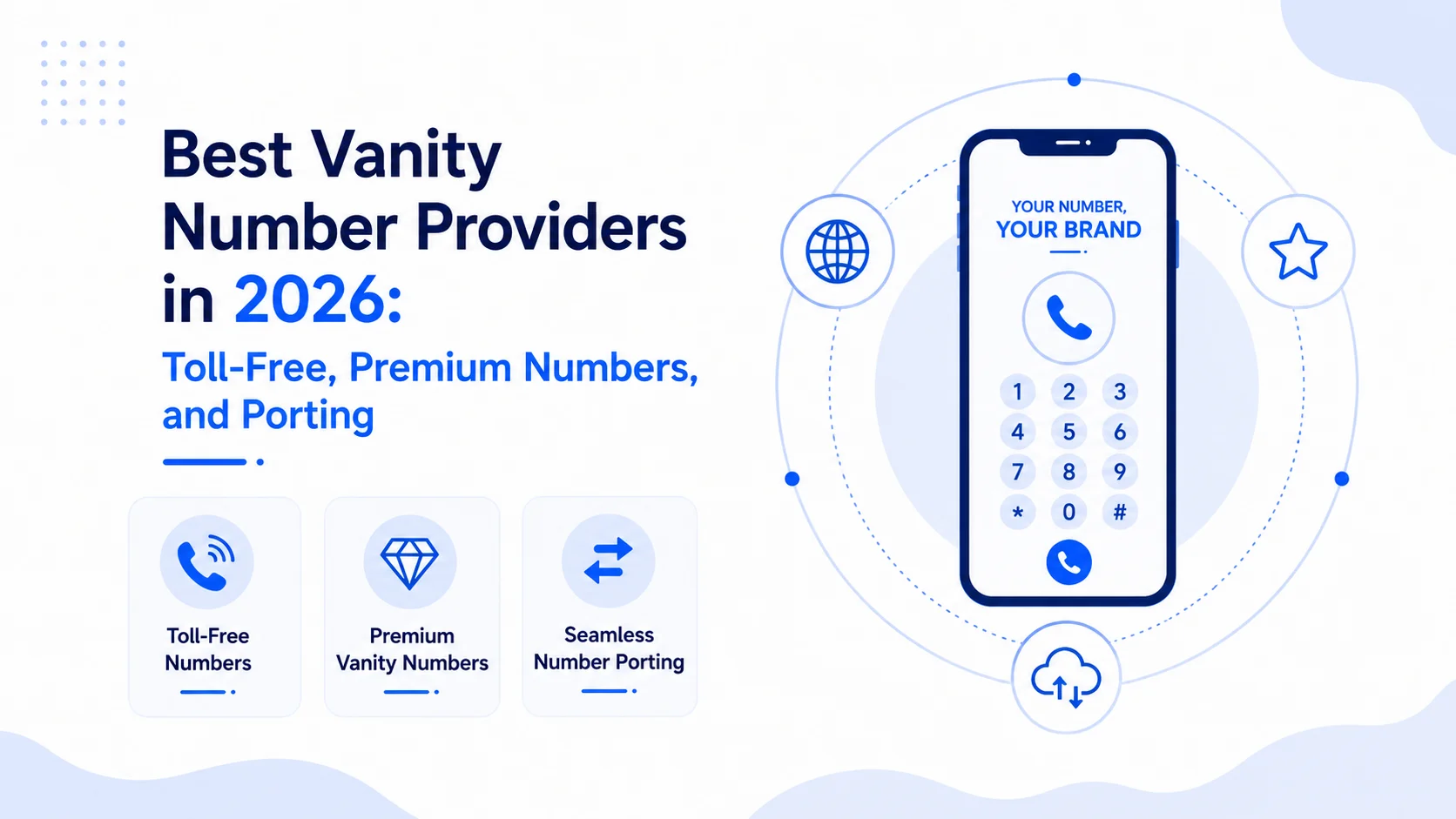 Best Vanity Number Providers in 2026: Toll-Free, Premium Numbers, and Porting