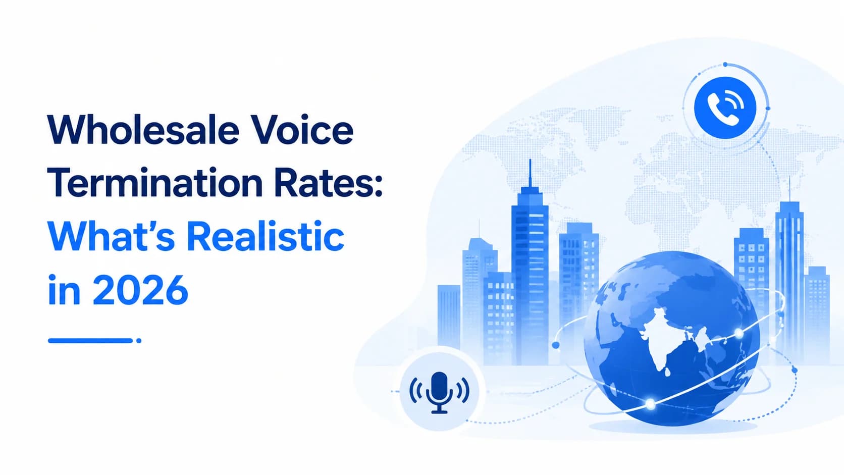 Wholesale Voice Termination Rates: What's Realistic in 2026