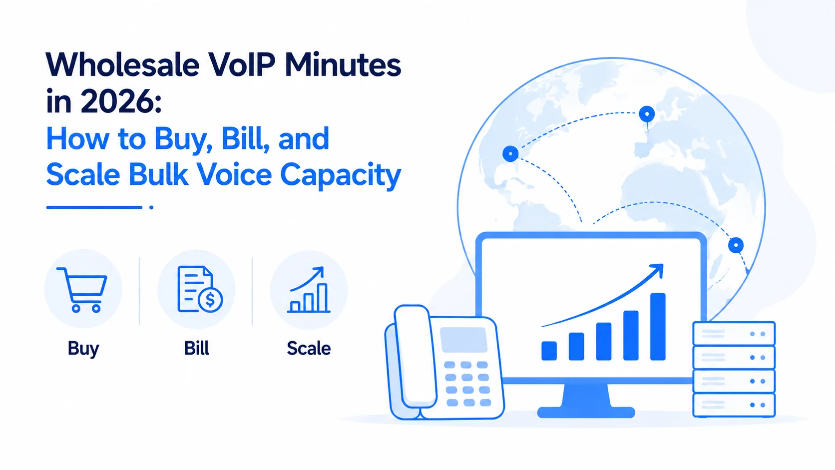 Wholesale VoIP Minutes in 2026: How to Buy, Bill, and Scale Bulk Voice Capacity