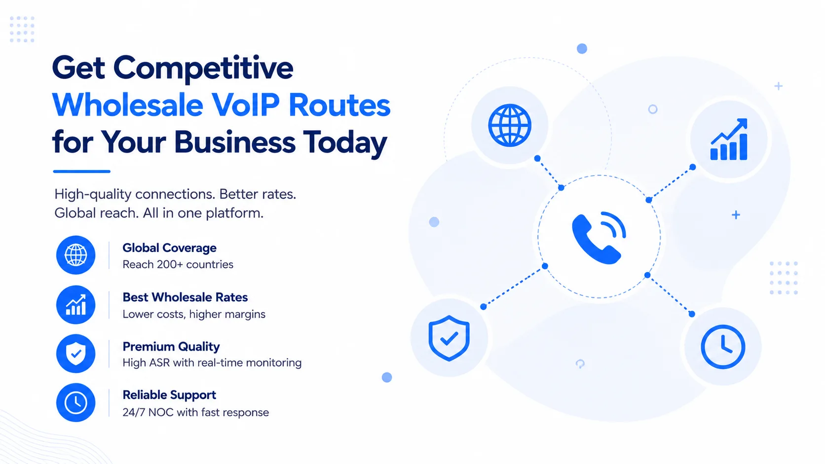 Wholesale VoIP Routes