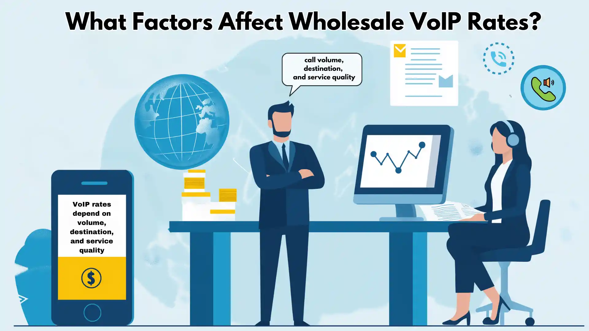 What Factors Affect Wholesale VoIP Rates?