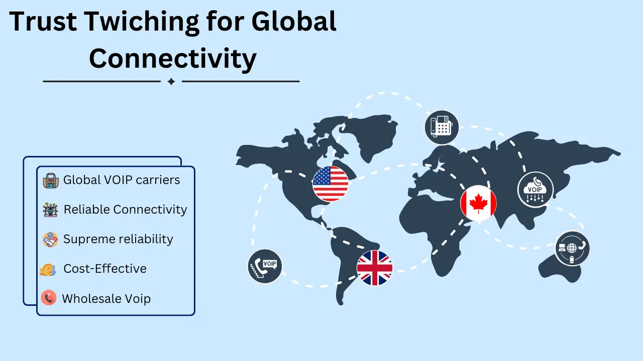 Trust Twiching for Global Connectivity